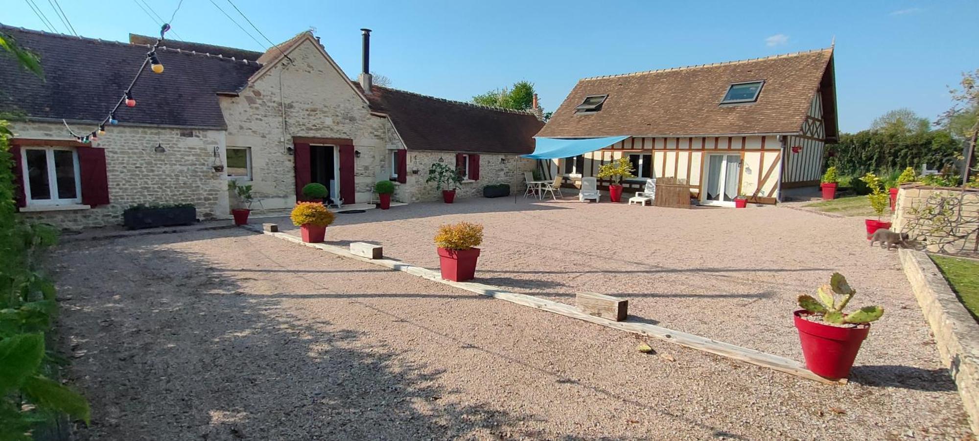 Les Lys Jolie Suite Parentale Privative Deux Adultes Avec Sdd Pertheville-Ners Exterior foto